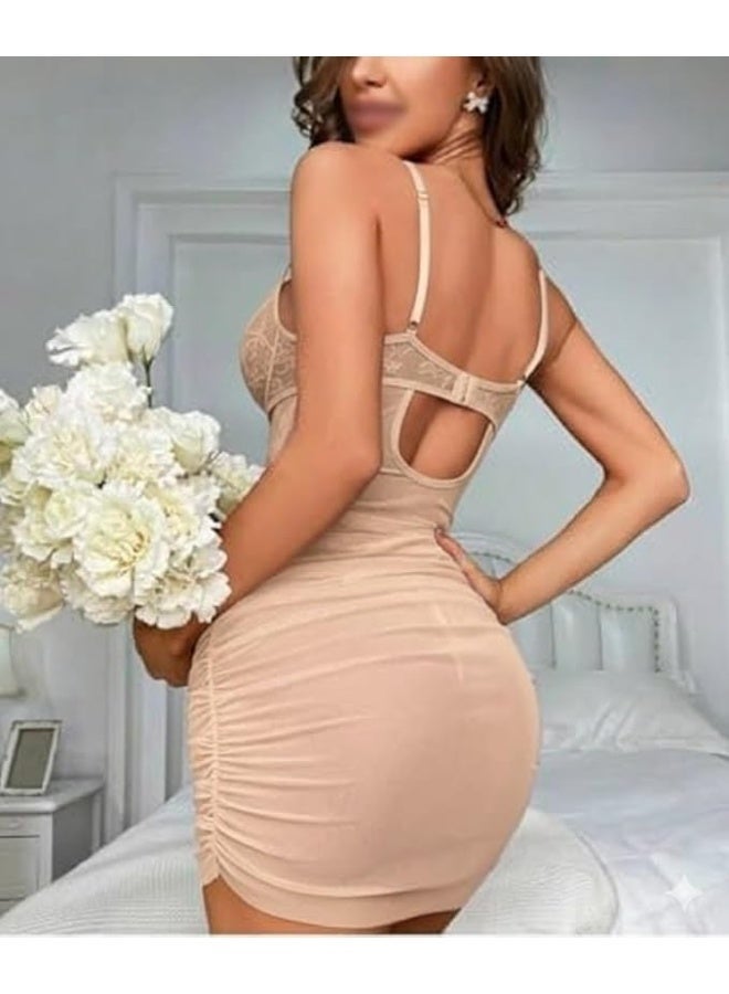 Lingerie, playsuits, short, elegant nightgown, babydoll, women's, code 268 - Image 1