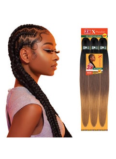 Xpression Prestretched Braiding Hair 3X Xpression 58Inch All Kanekalon Flame Retardant Synthetic Braid In Hair Extensions 3X Xpression 58 Inch (5 Pack 1B) - pzsku/ZE6B919ECADCC2BBA9253Z/45/_/1696665022/8b1ea738-4de4-4907-99f5-27b1a3996553