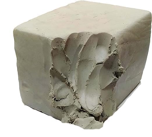 TUSAN 2KG Clay for Art and Craft Terracotta Clay for Modelling Sculpting and Art Craft Projects Air Dry Clay for Children Professional Artists Ready to Use Natural Eco Friendly Filtered Molding Clay 2Kg  - Image 1