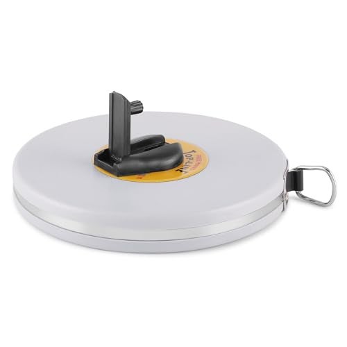 FREEMANS FT50 Fiberglass Top Line Measuring Tape - 50m/165ft || Case Reinforced with Stainless Steel Band || Durable Winding Mechanism Handle and Stainless Steel Mouth with End Hook - Image 4