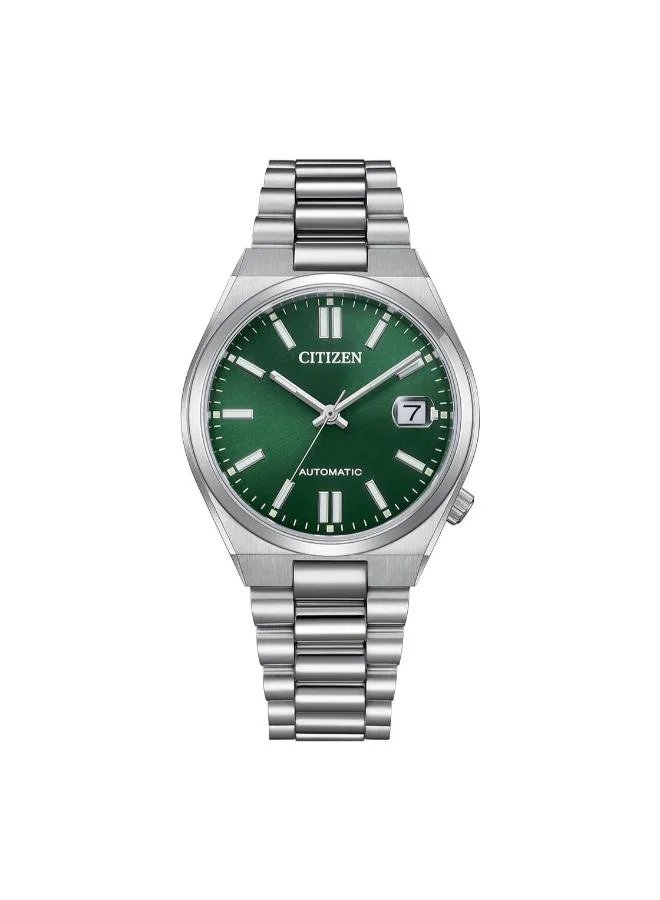 CITIZEN Men's Stainless Steel Automatic Watch NJ0200-50X - 37 mm