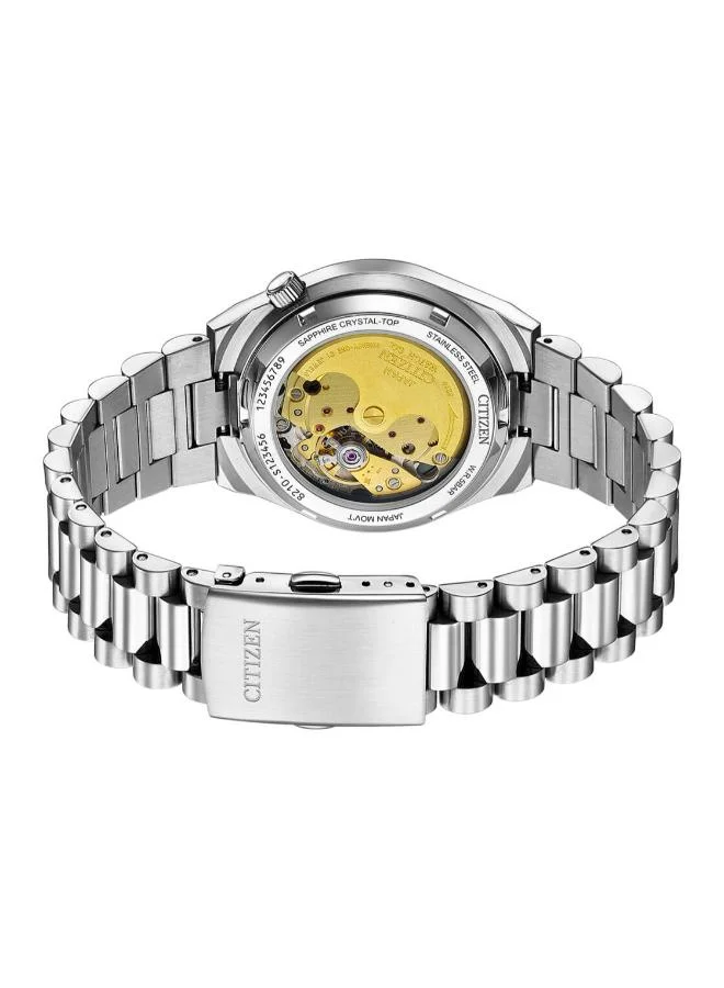 CITIZEN Men's Stainless Steel Automatic Watch NJ0200-50X - 37 mm