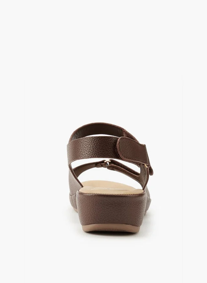 فلورا بيلا من شو إكسبرس صنادل صلبة بإغلاق بخطاف وحلقة