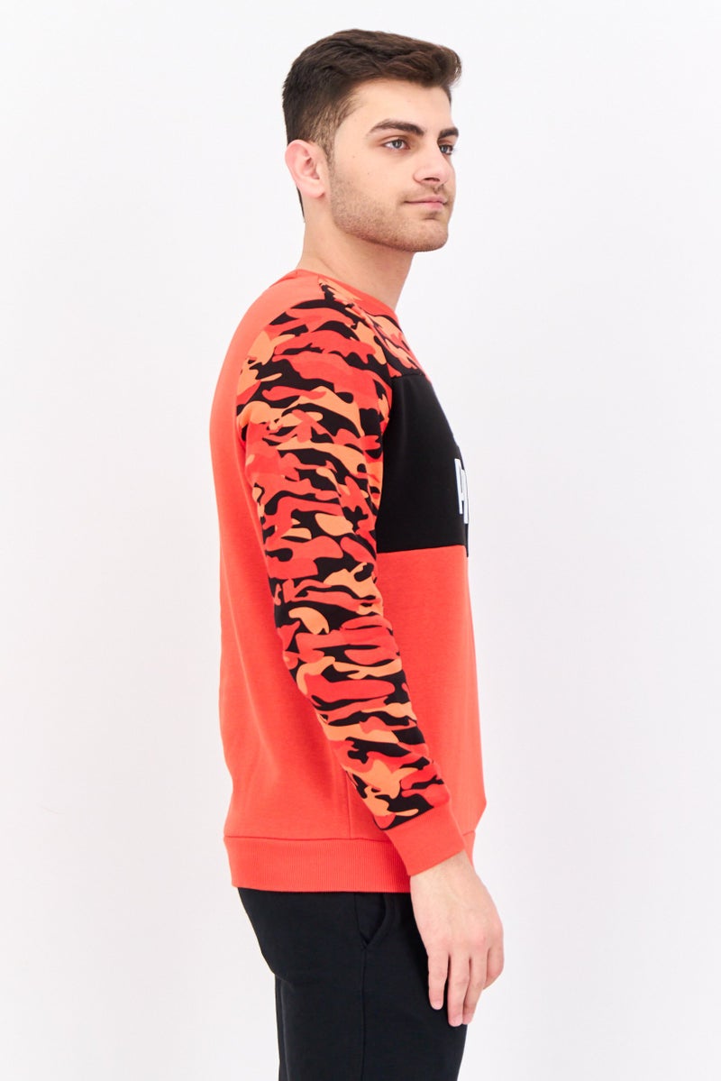 PUMA سويت شيرت رياضي للرجال بأكمام طويلة مناسب للخارج، متعدد الألوان - Image 2