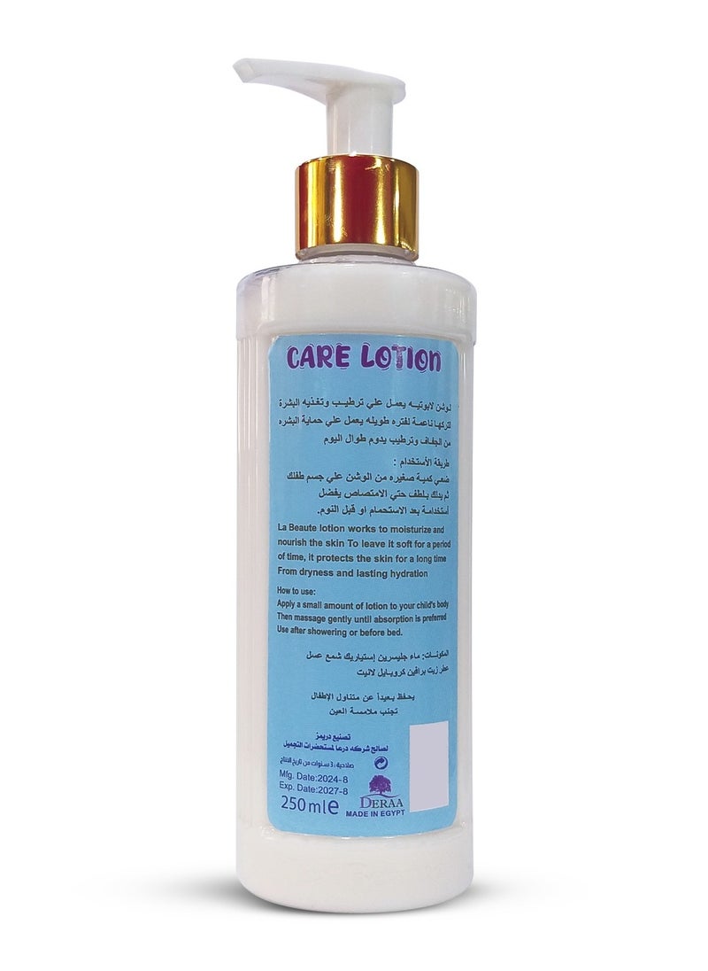 LA BEAUTE Care Lotion With Milk Protein - 250ml  - Image 4