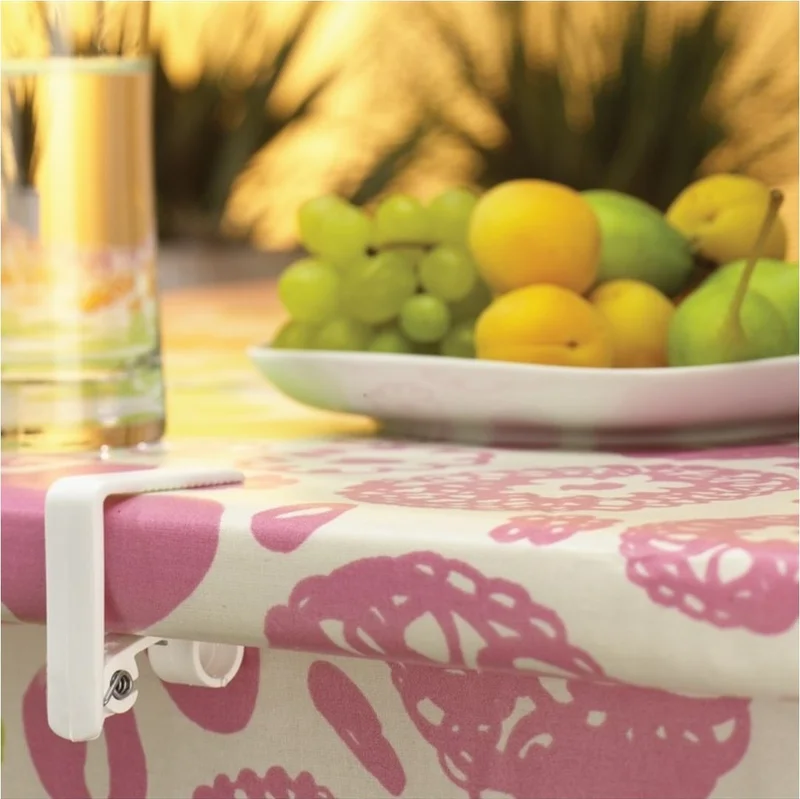 فافوري موتفاك Favorite Kitchen Table Latch Tongs Spring Table Cloth Holder 8 Pieces