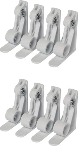 فافوري موتفاك Favorite Kitchen Table Latch Tongs Spring Table Cloth Holder 8 Pieces