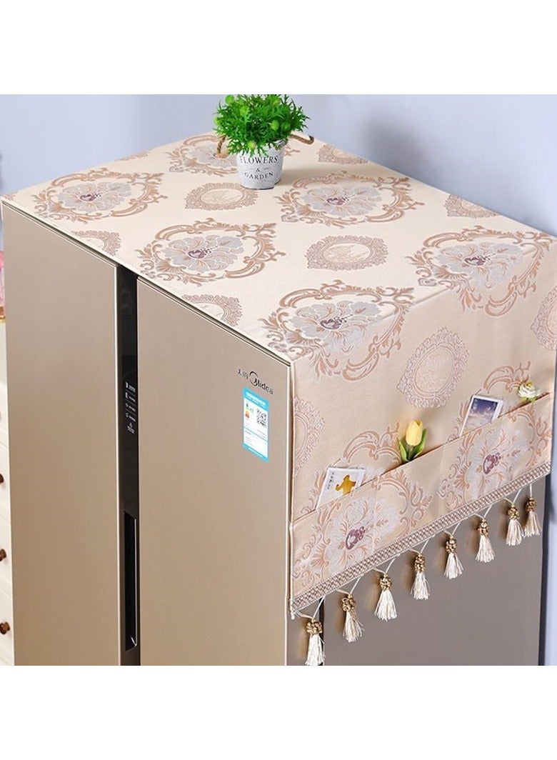 EBMINI Anti Slip Refrigerator Dust Cover Dust Cloth Cover 