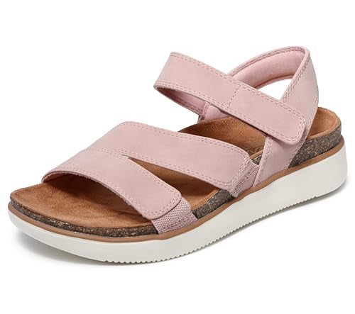 Skechers Women's LIFTED COMFORT flatform sandal, Blush 10 M - Image 5
