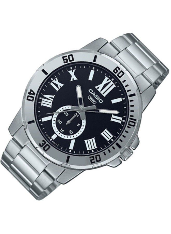 CASIO - Stainless Steel Analog Watch MTP-VD200D-1BUDF - Image 1
