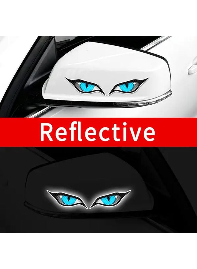 Red Reflective Motorcycle Decals 5 51x1 18 Inch Safety Stickers Waterproof Sun Resistant - Image 4