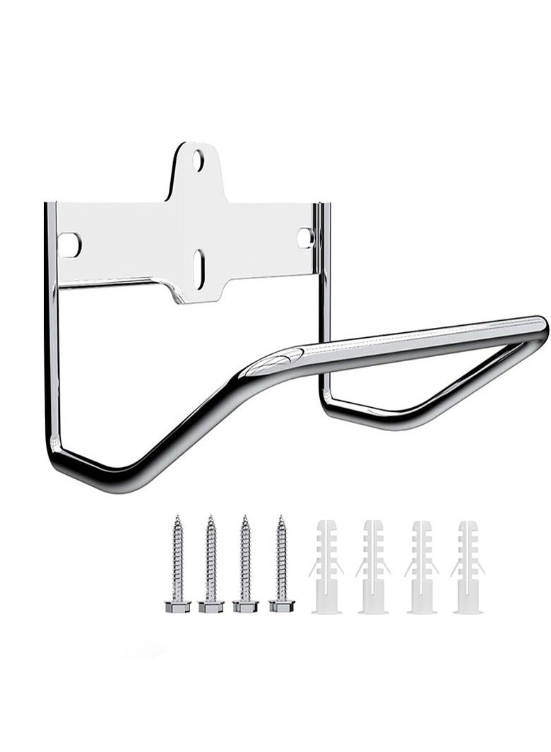 general Stainless steel ladder wall-mounted rack garage wall ladder bracket suitable for multifunctional ladder racks in garages and gardens - Image 2