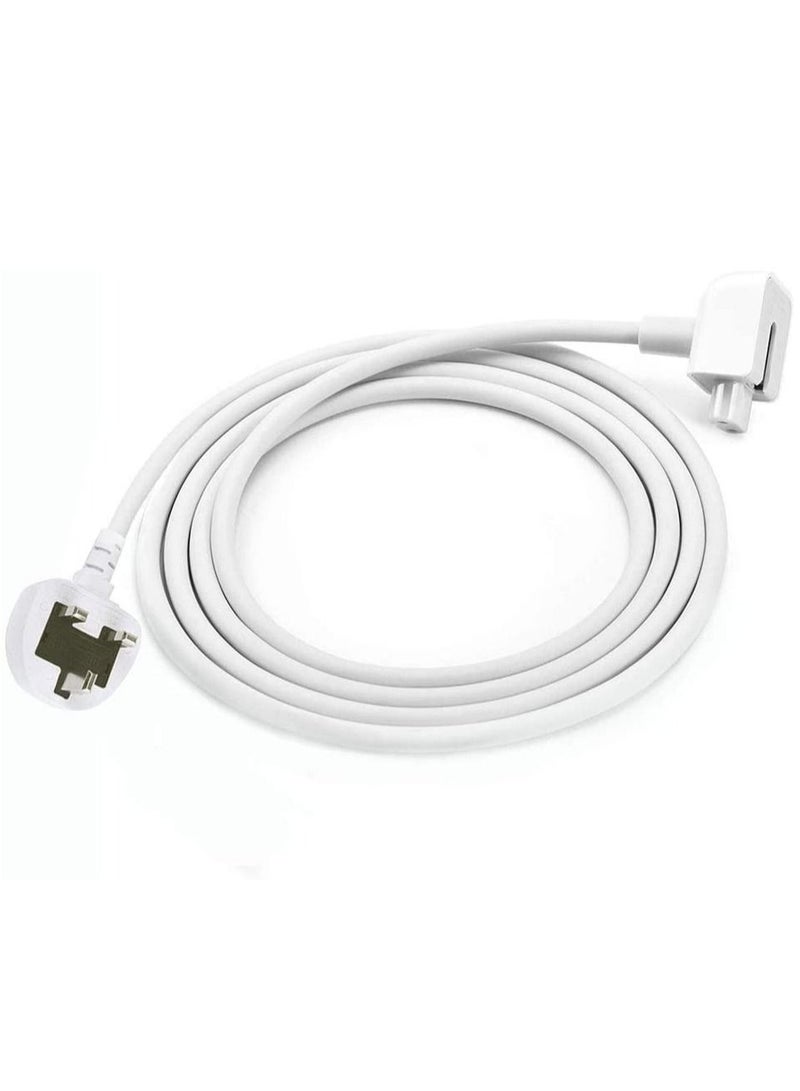 New For Apple MacBook UK Plug Power Adapter Extension Cable Lead  - Image 1