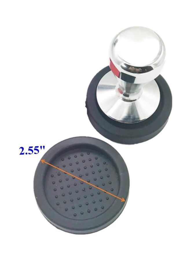 NIBEMINENT Pack Of 2 Espresso Coffee Tamper Mat Black - Image 4