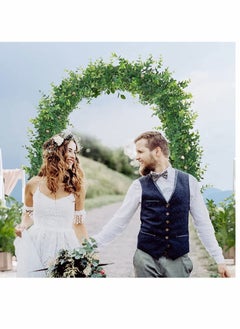 Generic 2 Pack Faux Eucalyptus Garland 6Ft/Pack Artificial Vines Greenery UV Protected Indoor Outdoor for Wedding Table Runner Doorways Decoration  - Image 4