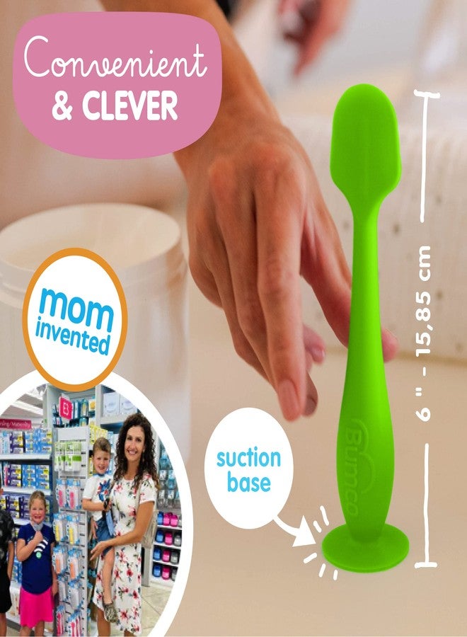 Baby Bum Brush Bumco Diaper Cream Spatula - BPA-Free Diaper Bag Essentials, Soft Butt Spatula Baby, Mom-Invented Butt Paste Spatula, Bumco Diaper Cream Spatula, Flexible Diaper Cream Applicator, Bumco Baby Bum Brush - Image 3
