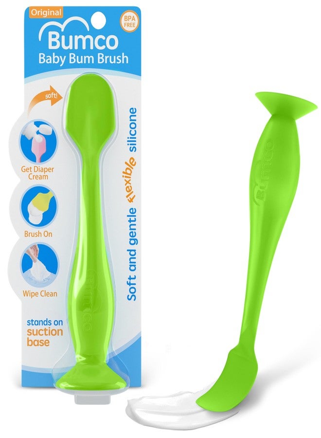 Baby Bum Brush Bumco Diaper Cream Spatula - BPA-Free Diaper Bag Essentials, Soft Butt Spatula Baby, Mom-Invented Butt Paste Spatula, Bumco Diaper Cream Spatula, Flexible Diaper Cream Applicator, Bumco Baby Bum Brush - Image 1