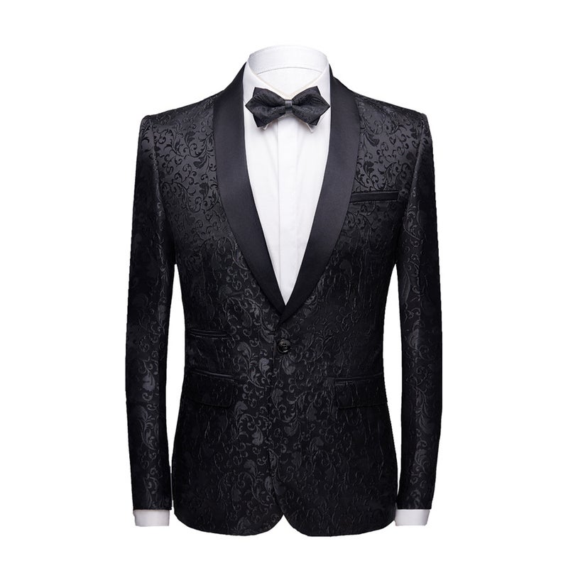 Fashion Floral Cloth Fancy Suit 4 Color Optional Single Western Bulk Suit Number 969 Single Western P160 - Image 1