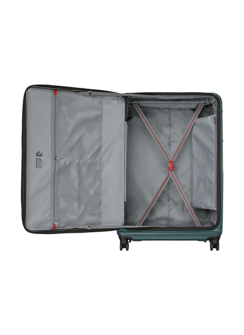 Wenger Amplix Hardside Expandable 83cm Check-In Luggage Trolley Deep Lake  - Image 3