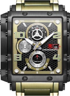T5 T5 Men's Chronograph Square Dial Stainless steel Watch  - Image 3