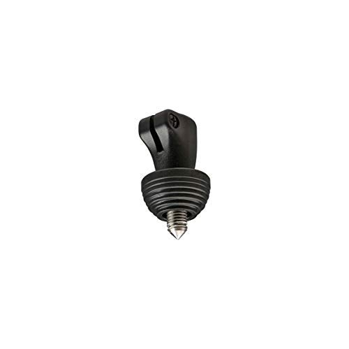 Manfrotto Stainless Steel Rubber Spiked Feet for Select Tripods 160SPK3 Black Set of 3 - Image 1