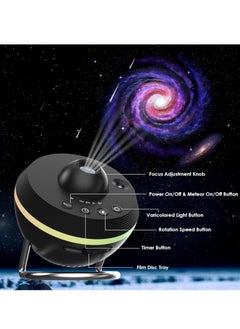 ELTRAZONE Planetarium Star Projector for Bedroom – 4K Starry Sky Projector with 13 Replaceable Galaxy Discs, HD Image, Large Projection Area, Night Light for Kids & Adults, Ceiling Home Decor  - Image 3