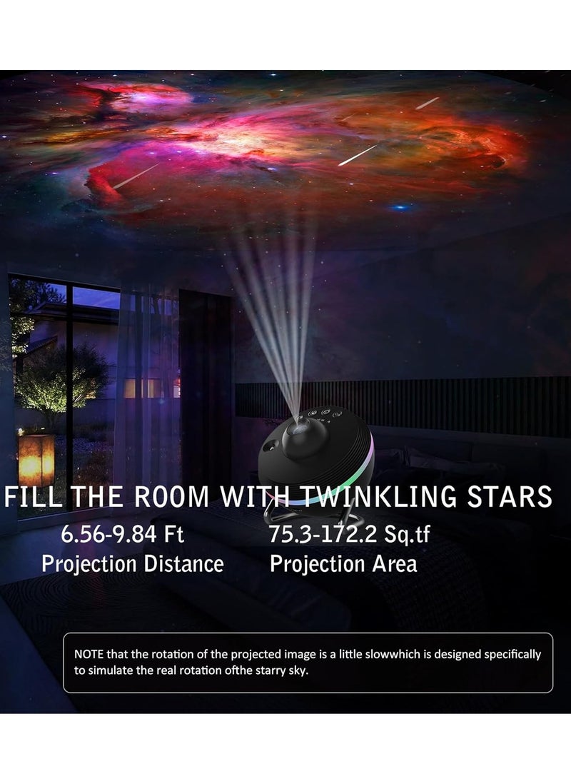 ELTRAZONE Planetarium Star Projector for Bedroom – 4K Starry Sky Projector with 13 Replaceable Galaxy Discs, HD Image, Large Projection Area, Night Light for Kids & Adults, Ceiling Home Decor - Image 5