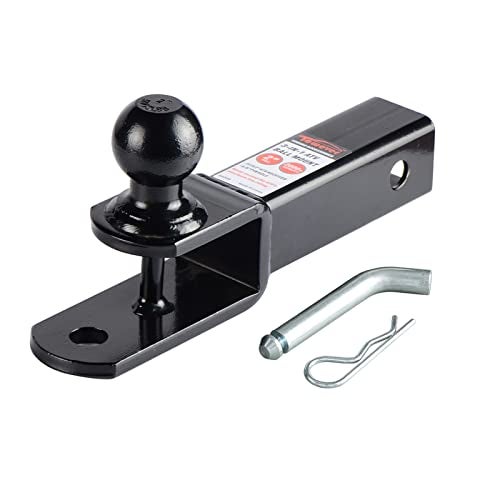 Towever 84209 2 inches ATV Receiver Hitch 3 in 1 Ball Mount with 2 inches Ball - Image 1