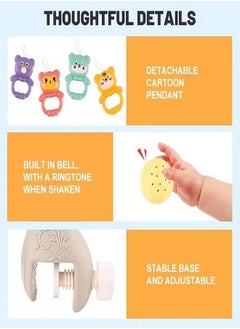 Generic Hanging Music Box Toy for Newborns, Portable Rotary Bed Bell with Remote Control for Early Childhood Education  - Image 5