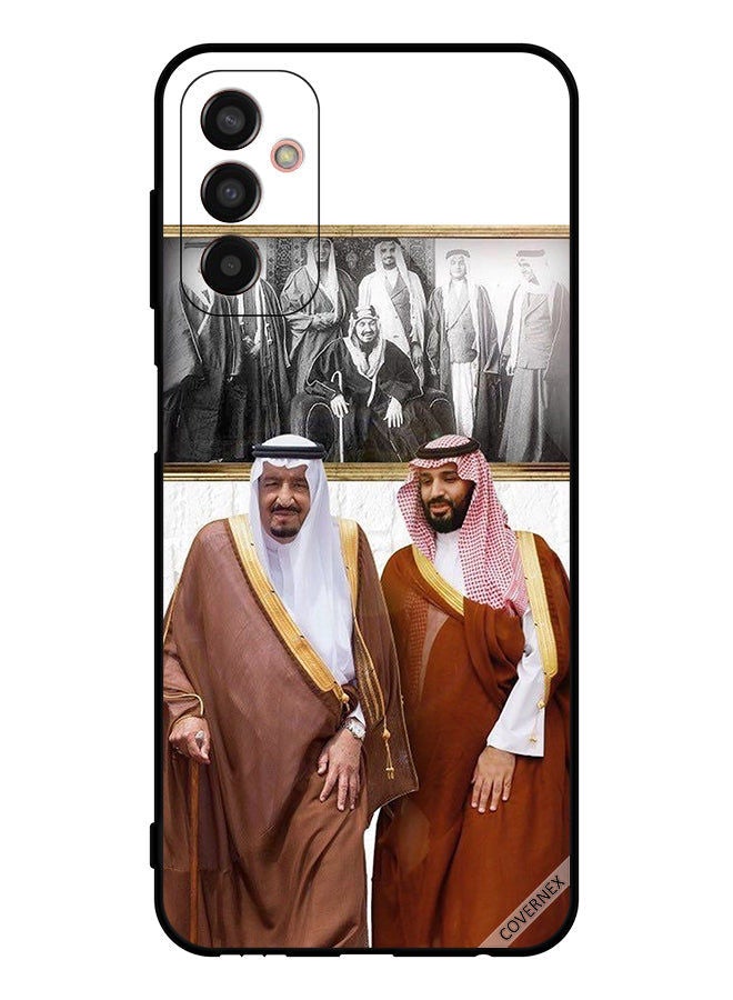 Covernex Protective Case Cover For Samsung Galaxy F13 King Salman And MBS Talking While Walking - Image 1