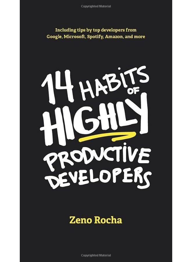 Zeno Rocha 14 Habits of Highly Productive Developers - Image 1