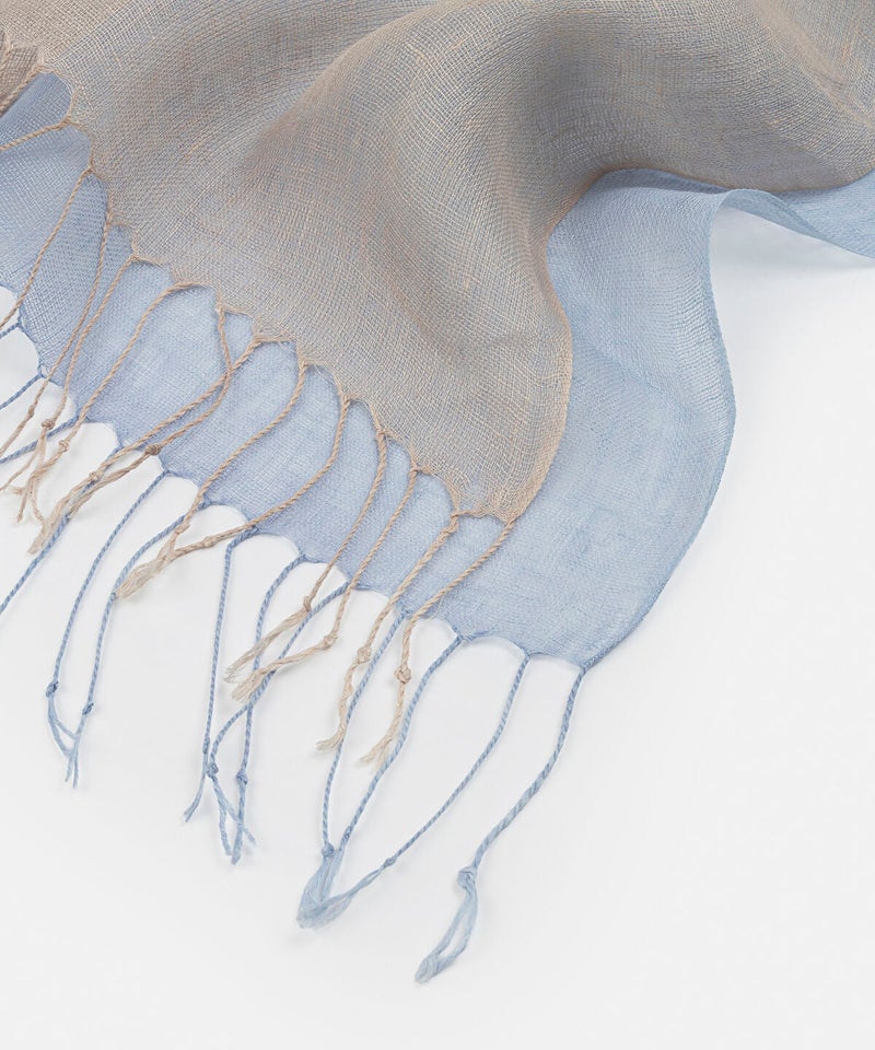 Ipekyol Gradient Linen Scarf - Image 3