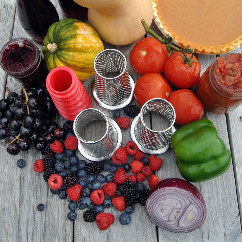 Weston 4 Piece Accessory Kit for Tomato Press and Sauce Maker ,Silver - Image 3