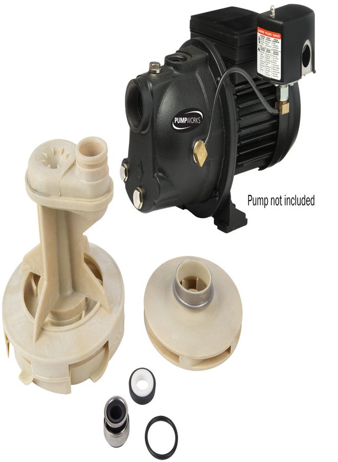 Red Lion 305586003 Overhaul Repair Kit for PWJET50 1/2 HP Shallow Well Jet Pump, Natural - Image 5