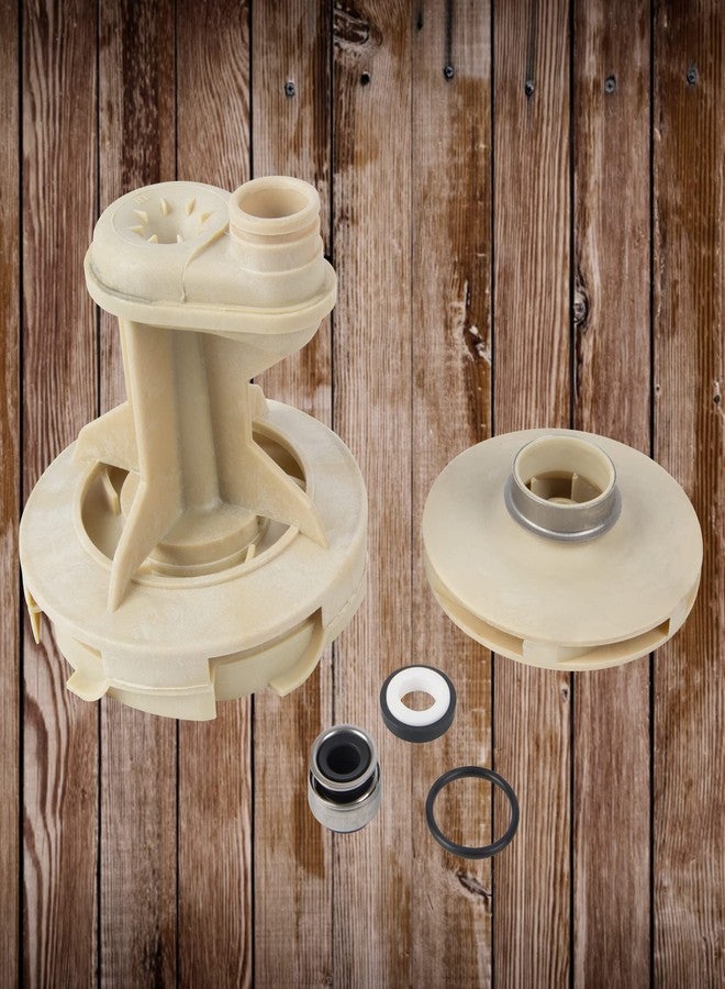 Red Lion 305586003 Overhaul Repair Kit for PWJET50 1/2 HP Shallow Well Jet Pump, Natural - Image 4