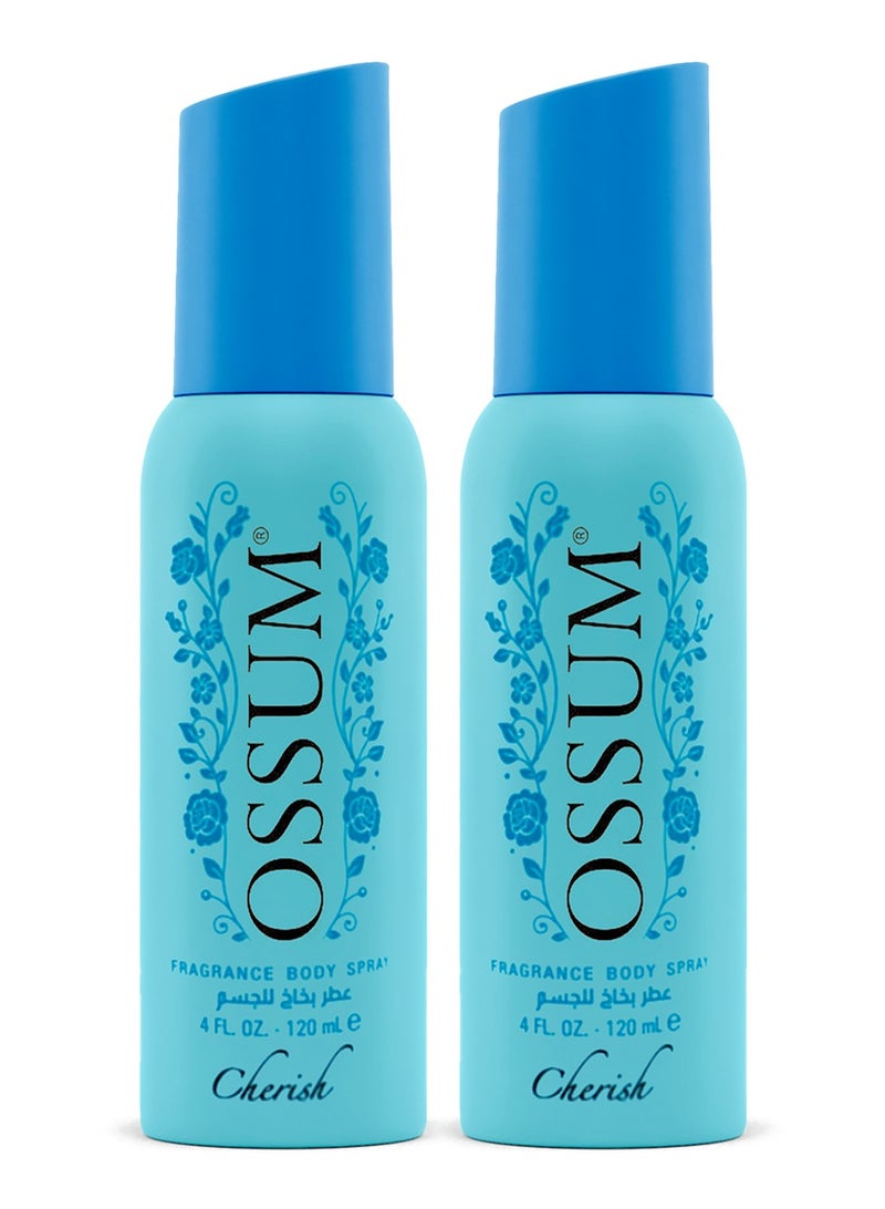أوسوم بخاخ معطر للجسم 120 مل – شيريش - 2 حبة