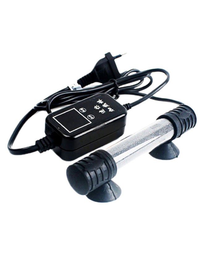 NIBEMINENT Digital Display Aquarium Heating Rod Black/Silver 12.5cm - Image 1