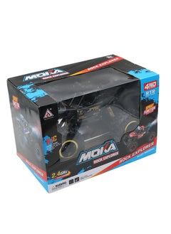 Moka Rock Explorer RC Toy Car | 4WD | Soft Suspensions, Dual Motor, Mist Spray, Rugged Body, Rechargeable Battery | Kids Gift  - Image 2
