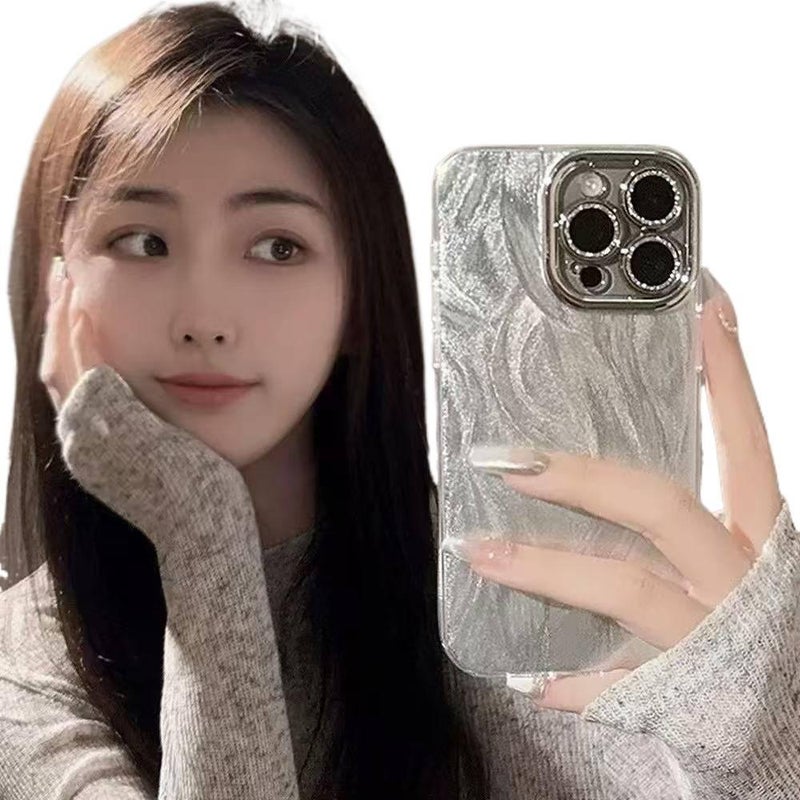غطاء واقي، لـ iPhone 15 / 15 Plus / 15 Pro / 15 Pro Max، تغطية كاملة، Feather Gauze للطاولة للمكتب المنزلي للهدايا - Image 2
