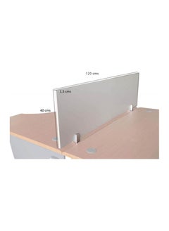 Mahmayi Mahmayi Deler 120 Silver Wood Divider Panel  - Image 4