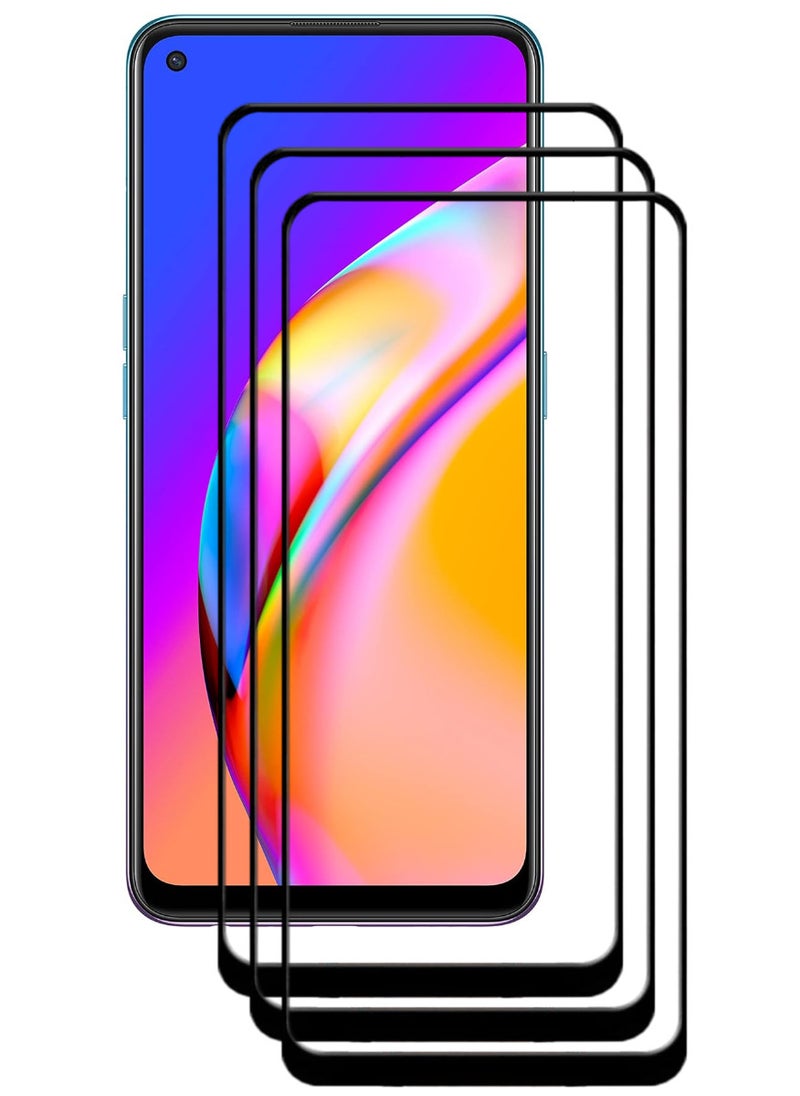 ACLIX 3 Pieces Antistatic ESD Dustproof Premium Quality High Definition Tempered Glass Screen Protector Designed For Oppo A94 5G - Image 1
