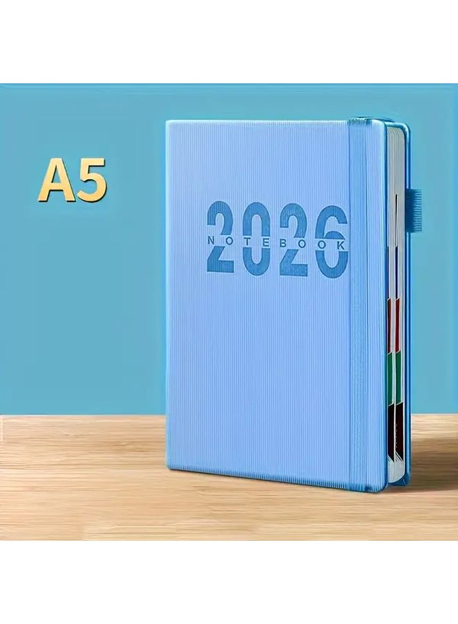 أرجواني 2026 مخطط يومي سنوي 365 يومًا تنظيم بصري إدارة الوقت - Image 5