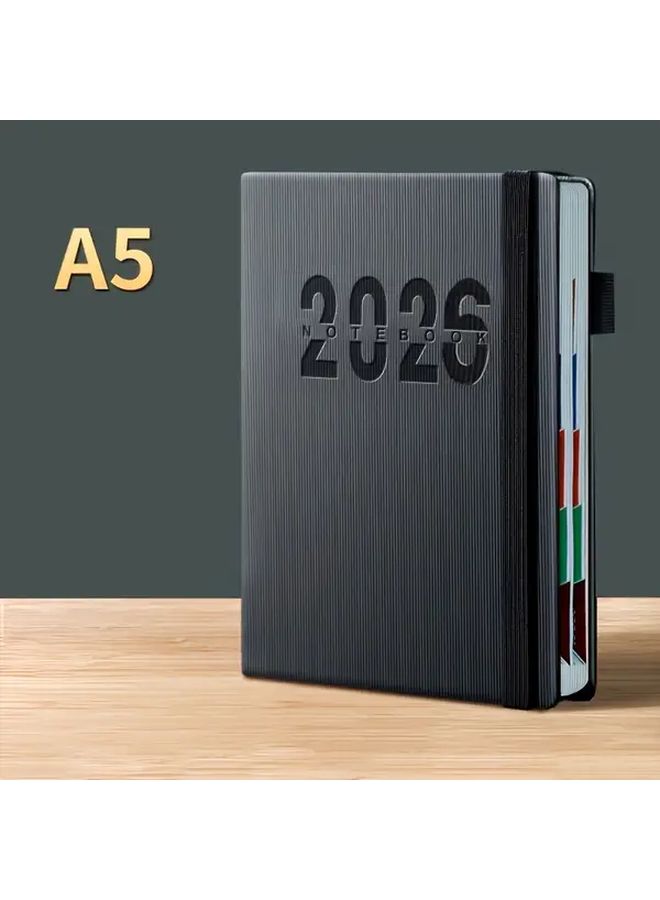أرجواني 2026 مخطط يومي سنوي 365 يومًا تنظيم بصري إدارة الوقت - Image 3