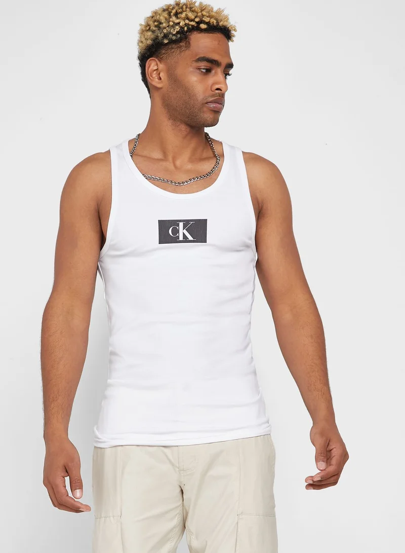 CALVIN KLEIN Logo Print Vest