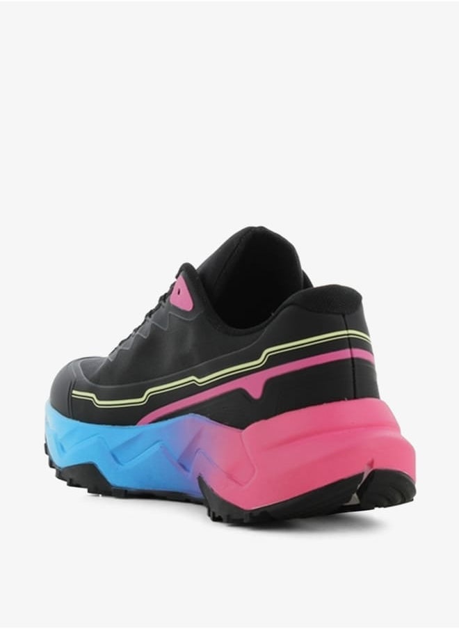 SJ Women's Colourblock Lace-Up Low Ankle Sneakers  - Image 4