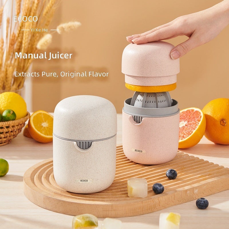 Compact Manual Juicer - Portable Fruit & Orange Squeezer for Lemons, Pomegranates, and More - Image 1