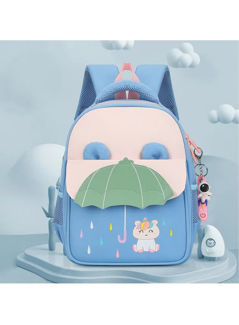 كيوت بسيطة الحجم الحديثة للأطفال الصغار على ظهره مناسبة للطلاب والفتيات والفتيان | روضة أطفال المدارس الابتدائية على ظهره ، مظلة القط - Image 1
