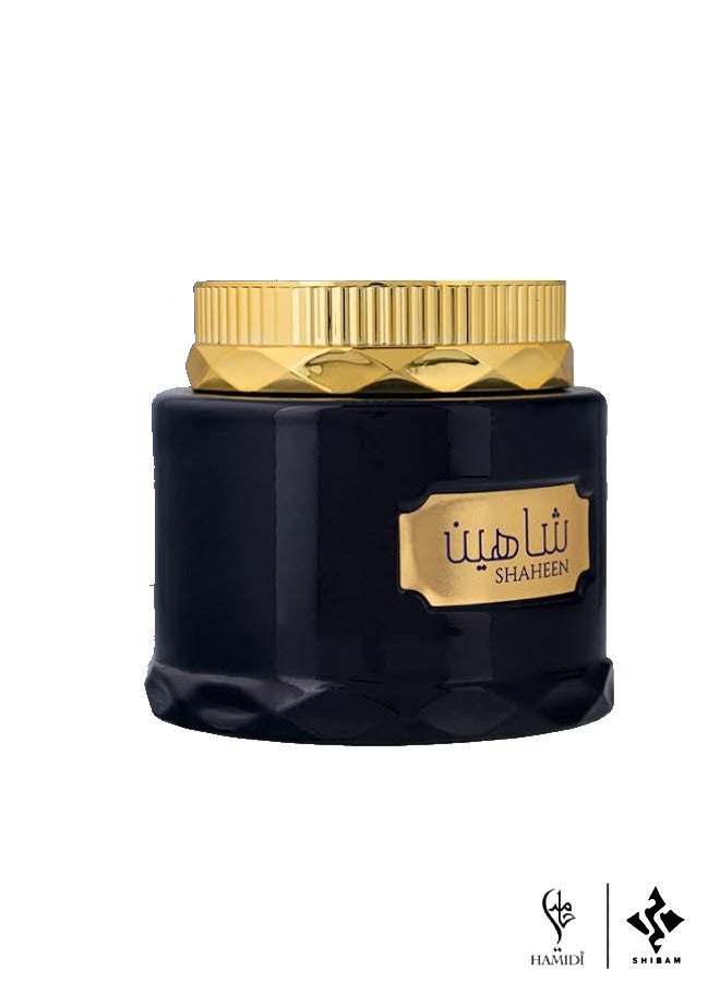 حميدي مجموعة هدايا عطور منزلية شرقية فاخرة - بخور عود معطر فارس وعود معطر شاهين 50 جرام متنوعة - Image 5