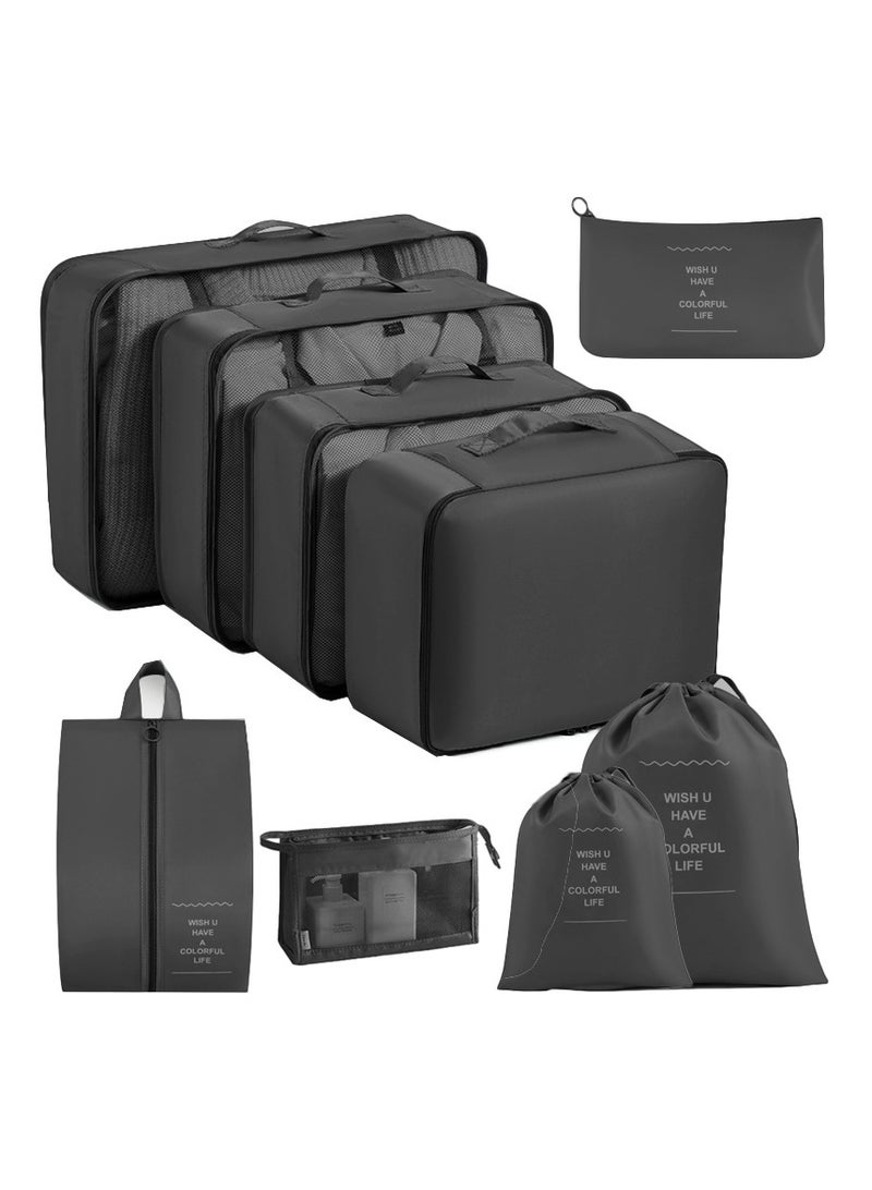 EBMINI Travel Storage Bag Nine Piece Set Business Trips  - Image 1