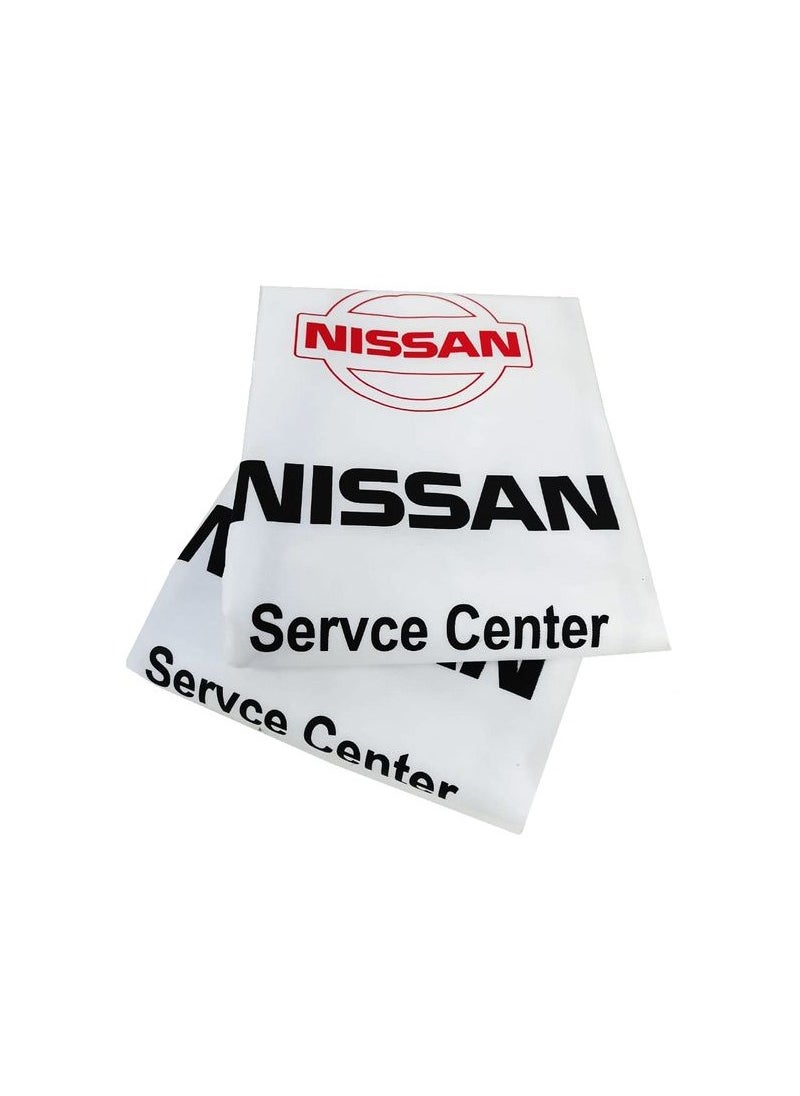 Nissan Universal Car Seat Dust Dirt Protection Cover, Car Seat Cover, Extra Protection For Your Seat 2 pcs Set  - Image 1